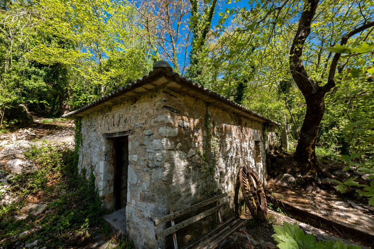 Old Watermill - Papazafeiri Watermill - Oreini 24