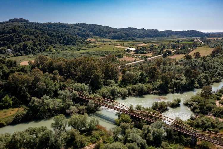 Σιδηροδρομική Γέφυρα Αλφειού 6