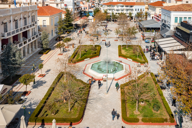 Central Square of Pyrgos - Eparchio