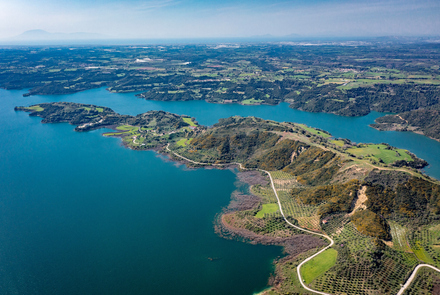 Artificial Lake of Pinios