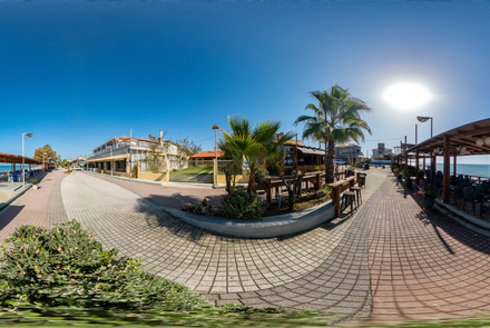 Kourouta Beach Pedestrian Area